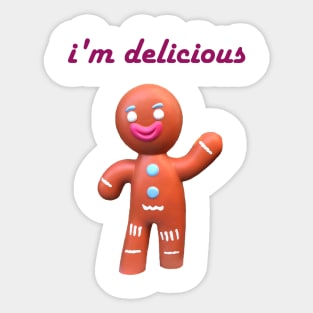 i'm delicious snapi Sticker